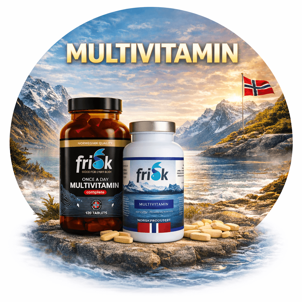 Fiskeolje av høy kvalitet fra villfanget torsk i arktiske farvann, med DHA, EPA og vitamin D3 – et pålitelig valg for familien.